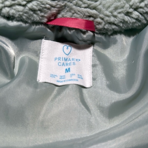 Primark Sherpa Jacket Mint Relaxed - Picture 5 of 6